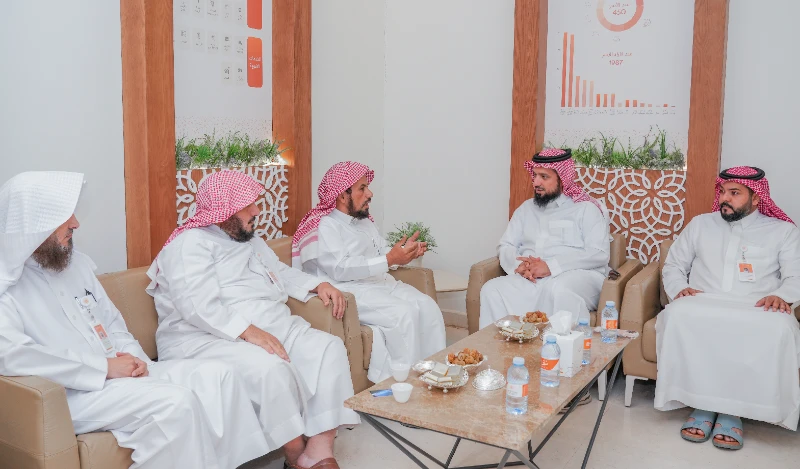 د. الشهراني في ضيافة جمعية الإحسان