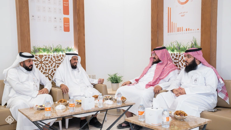 جمعية الإحسان تستقبل وفداً من مؤسسة أبناء علي بن عثمان الماجد